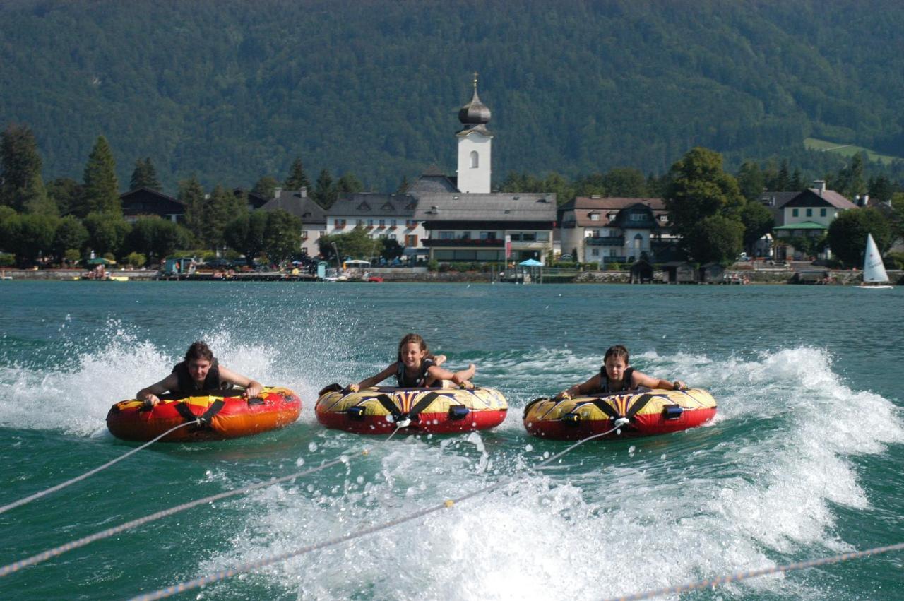 Wolfgangsee Seeblickplatzl 220 - Mit Tollem Seeblick! Strobl Exterior foto