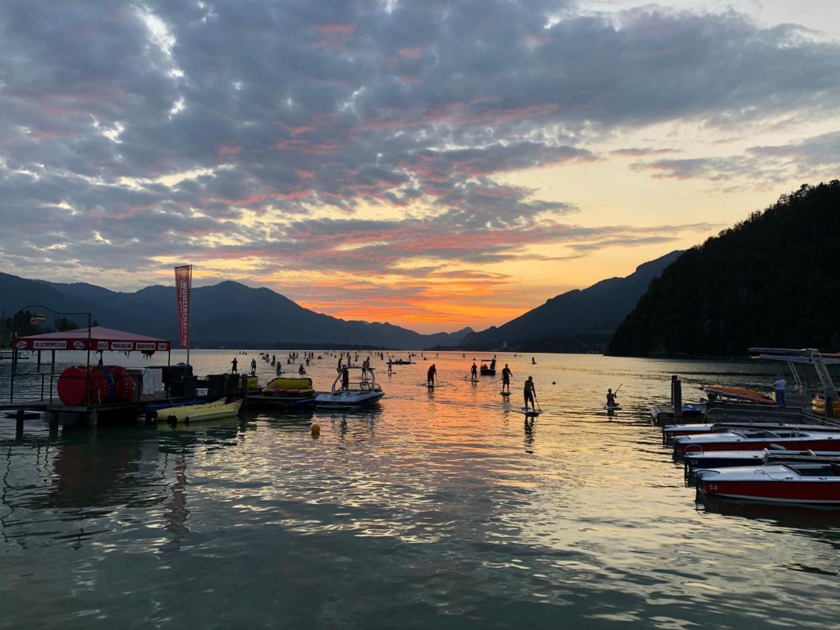 Wolfgangsee Seeblickplatzl 220 - Mit Tollem Seeblick! Strobl Exterior foto